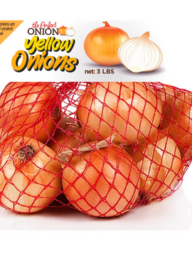 3 lb Yellow Onions (regular)