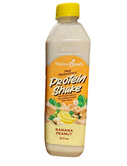 Banana Peanut Protein Shake