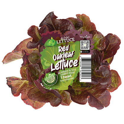 Red OakLeaf Lettuce (1 head)