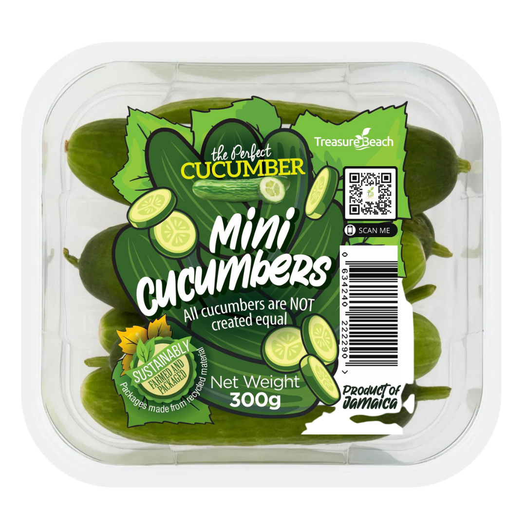 Mini Cucumbers 300g