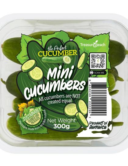 Mini Cucumbers 300g