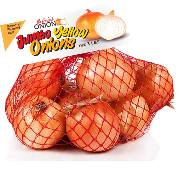 3 lb Jumbo Yellow Onions (inter co)