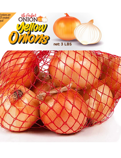 3 lb Yellow Onions (regular) (inter co)