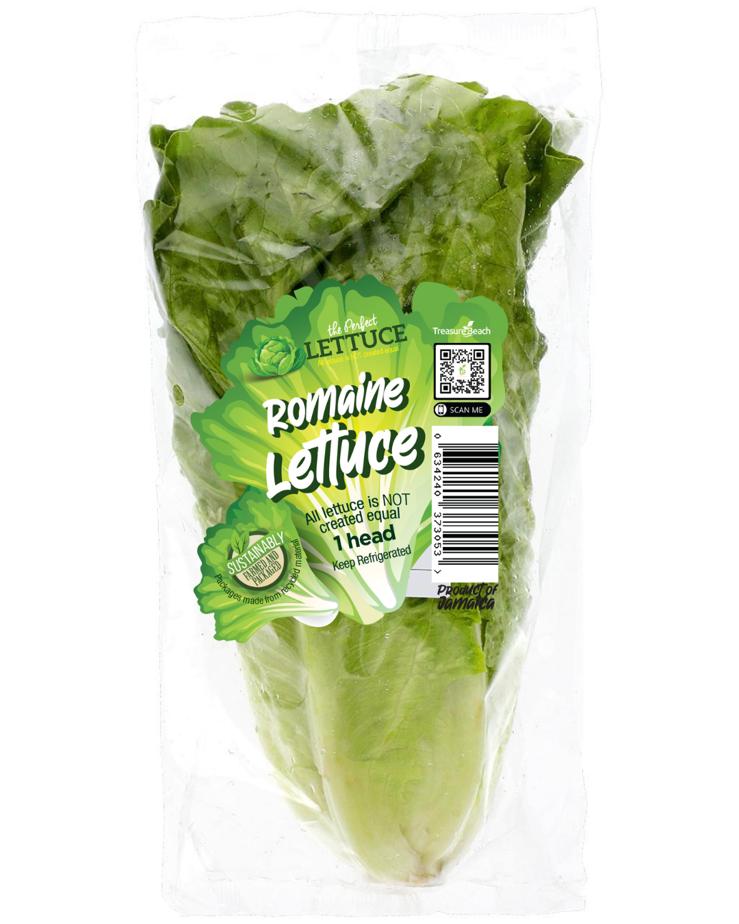 Romaine Lettuce (1 head)