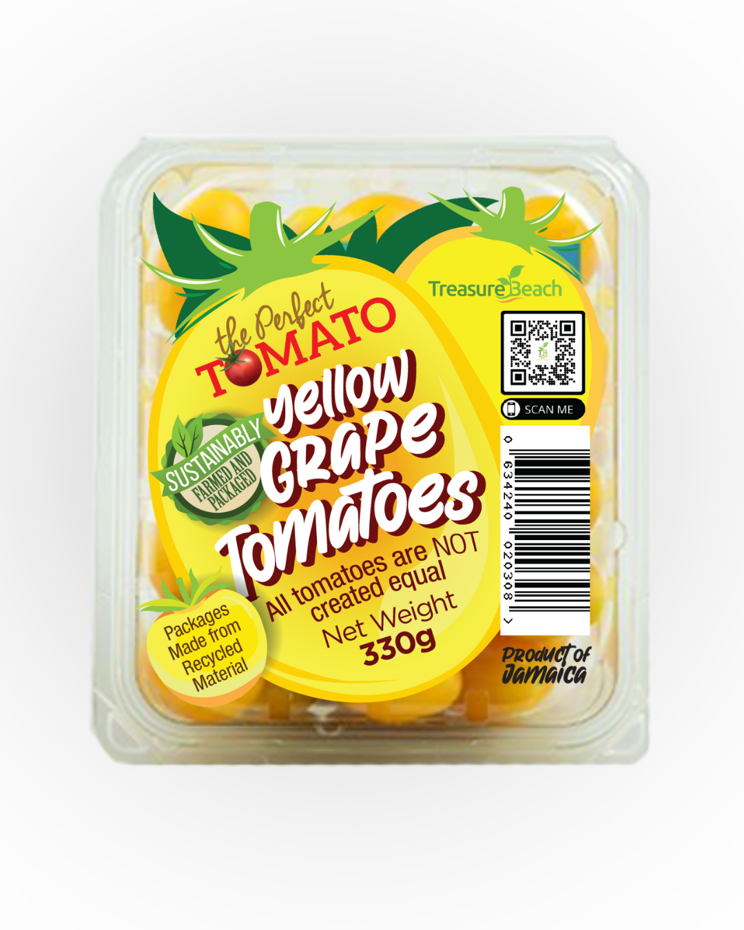 330g Packaged Yellow Grape Tomatoes